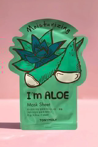 5 masques hydratants aloe vera Tony Moly - 5 x 21 ml