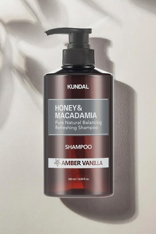3 shampoings nature miel & macadamia amber vanilla - 3 x 100 ml