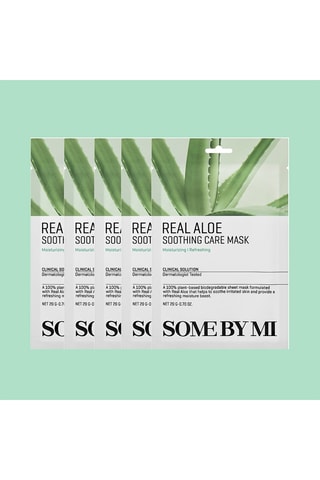 5 masques apaisants aloe vera some by mi - 5 x 20 g