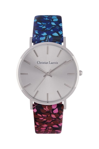 Reloj de cuarzo Miyota 2035 - Azul y rosa