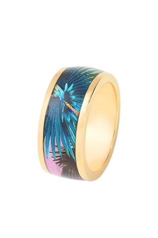 Anillo - Chapado en oro amarillo