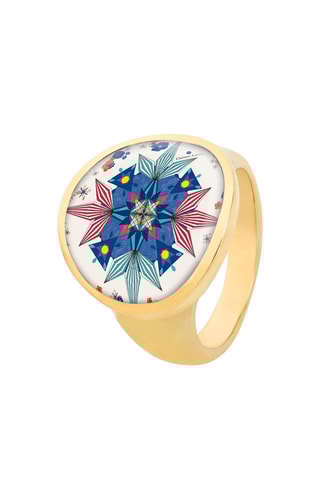 Anillo Acid Constellation - Dorado