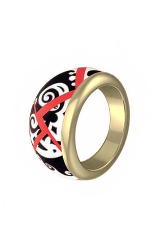 Anillo Heartshake - Dorado