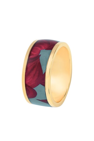 Anillo - Chapado en oro amarillo