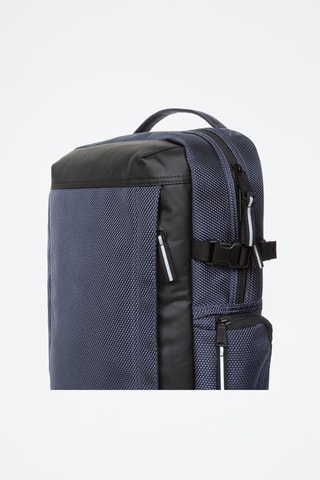 Mochila Tecum M - Negro y azul marino