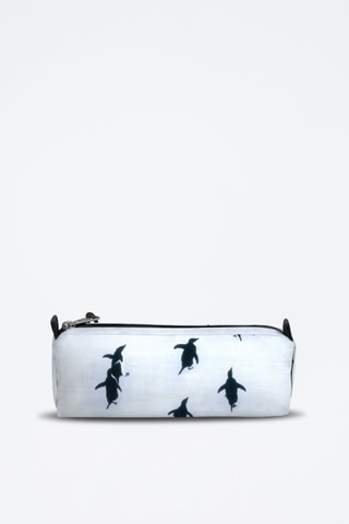 Estuche Benchmark - Blanco y verde oscuro