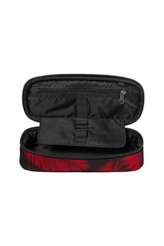 Estuche Oval - 
Rojo y negro