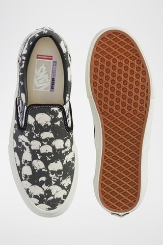 Slip-on Skate - Negro y blanco