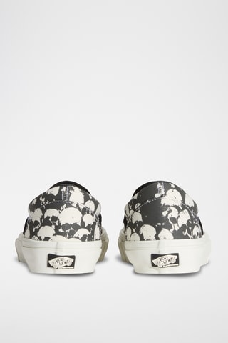 Slip-on Skate - Negro y blanco