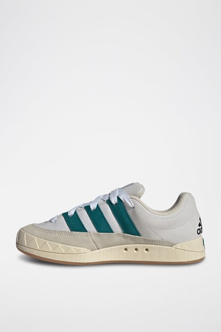 Zapatillas de nobuk Adimatic - Blanco