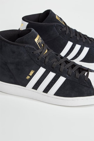 Zapatillas altas de nobuk Pro Model Mid - Negro