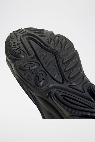 Zapatillas de piel Oztral W - Negro y violeta