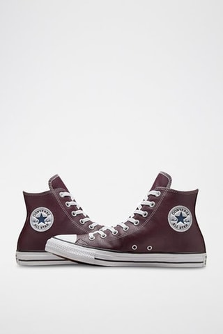 Sneakers de corte alto - Burdeos