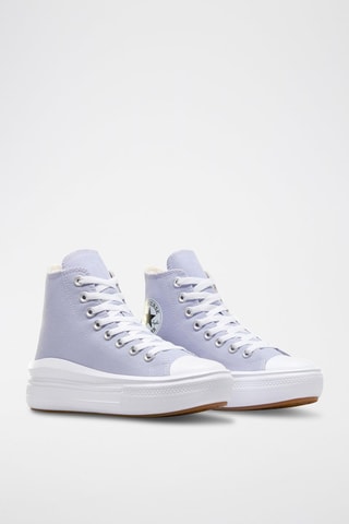 Sneakers de corte alto - Lavanda