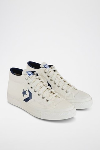 Sneakers de corte alto - Blanco