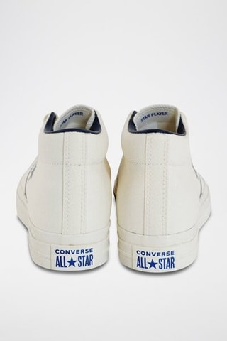 Sneakers de corte alto - Blanco