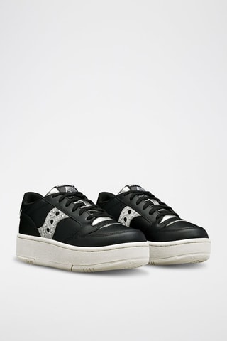 Zapatillas de piel con plataforma Jazz Court Platform - Negro