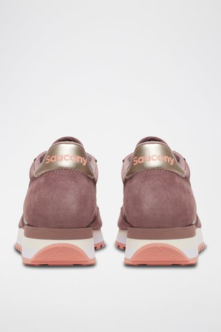 Zapatillas de piel Jazz Triple - Marrón