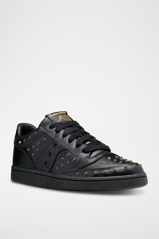 Zapatillas de piel Jazz Court - Negro