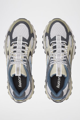 Zapatillas Grid Aura X - Caqui y azul marino