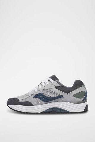 Zapatillas de piel Progrid Omni 9 - Gris y caqui