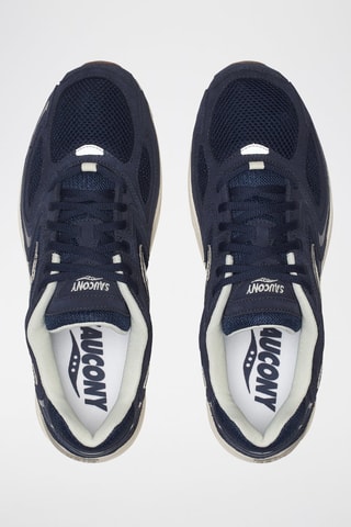 Zapatillas de piel Grid Jazz 9 - Azul marino