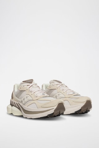 Zapatillas de piel Grid Nxt - Crudo