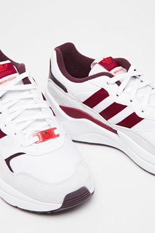 Zapatillas Retropy Adisuper Her Vegan W - Blanco y burdeos