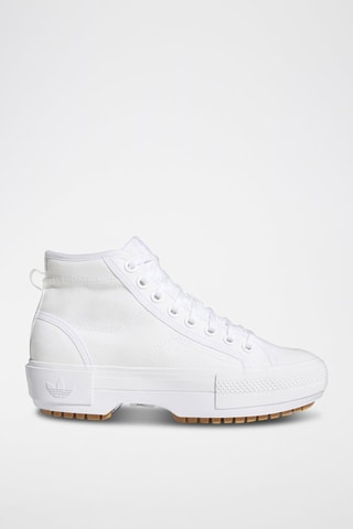 Hoge Platform Gympen Nizza Trek W - Wit