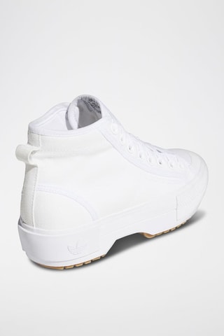 Hoge Platform Gympen Nizza Trek W - Wit