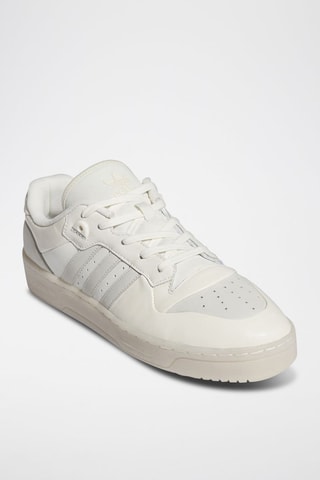 Zapatillas de piel Rivalry Low - Blanco