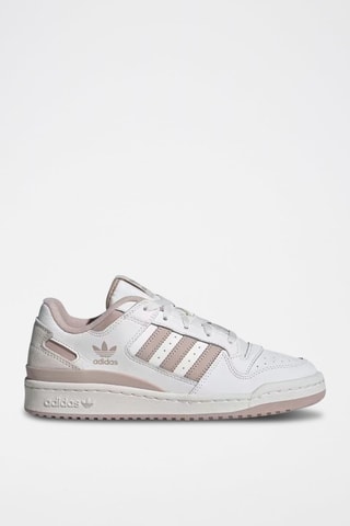 Zapatillas de piel Forum Low Cl W - Blanco y rosa