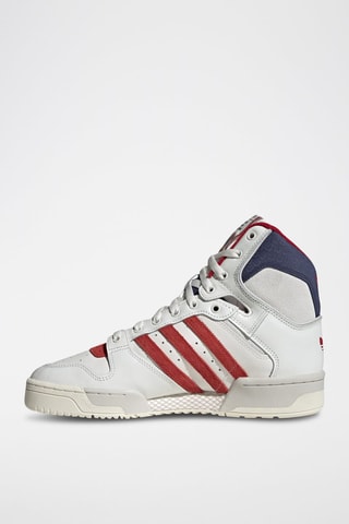 Zapatillas altas Conductor Hi - Blanco y rojo