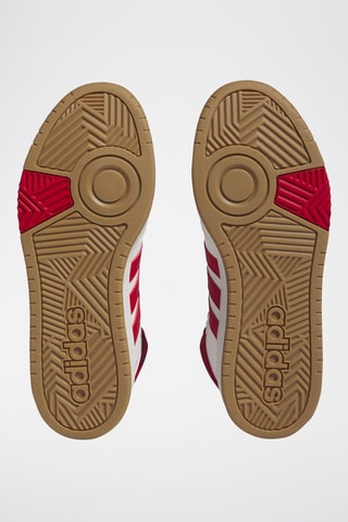 Zapatillas altas Hoops 3.0 Mid - Blanco y rojo