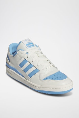 Leren Sneakers Forum Low CI- Wit en Blauw