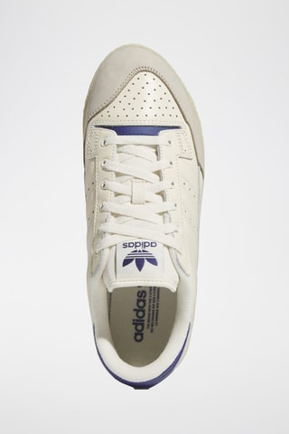 Zapatillas de piel y nobuk Centennial 85 Lo - Blanco, beige y azul