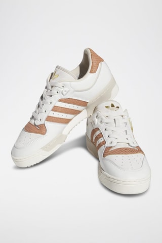 Zapatillas Rivalry Low 86 - Blanco y marrón