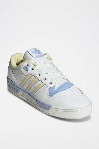 Zapatillas de piel Rivalry Low - Blanco