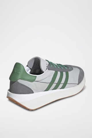 Zapatillas Country Xlg - Gris, verde, blanco y marrón