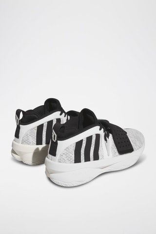 Zapatillas altas Damian Lillard - Negro y blanco