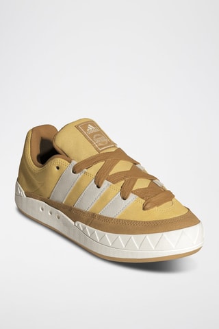 Zapatillas de nobuk Adimatic - Amarillo