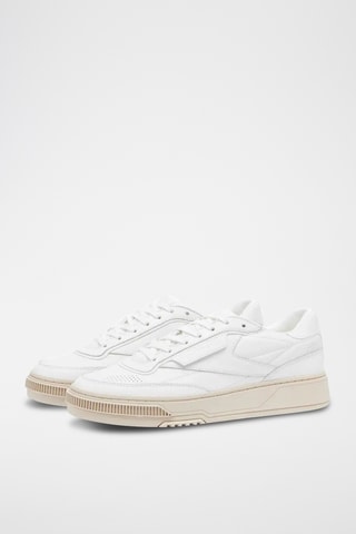 Sneakers in pelle Club LTD Vintage R - Ecrù