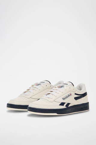 Sneakers in pelle Club C Revenge Vinta. - Bianco