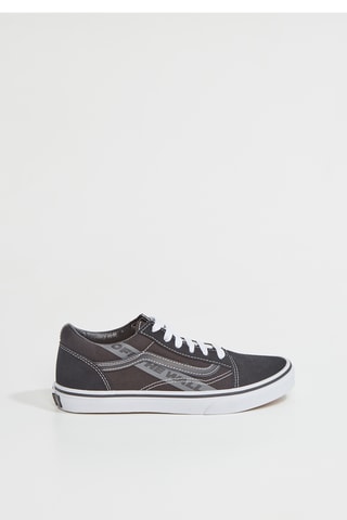 Zapatillas de piel JN Old Skool - Negro