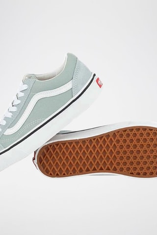 Zapatillas de piel Old Skool - Gris
