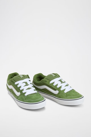 Nubuck Sneakers Caldrone - Olijfgroen