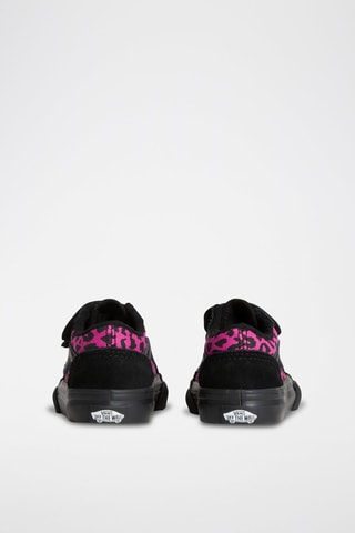 Zapatillas de piel Old Skool V - Fucsia