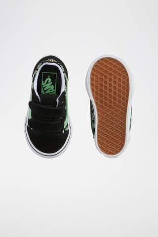 Zapatillas de piel Old Skool V - Negro