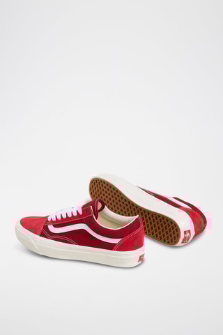 Zapatillas de nobuk LX Old Skool - Rojo