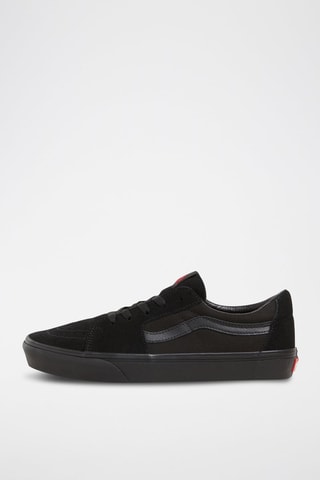 Zapatillas de nobuk SK8-Low - Negro